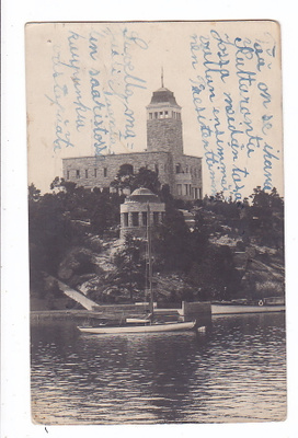 VANHA Postikortti Naantali 1920