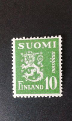 1952 10mk vihreä**