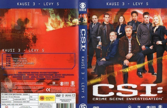 CSI KAUSI 3 LEVY 5	(22 734)	-FI-	DVD			170min