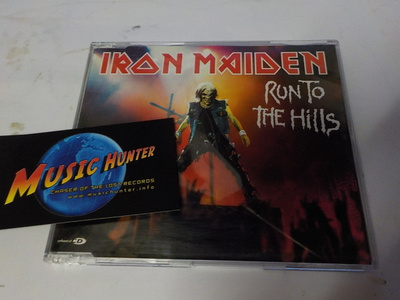 IRON MAIDEN - RUN TO THE HILLS CD SINGLE