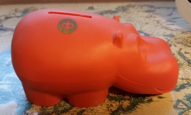 Säästölipas Osuuspankki Henri-Hippo