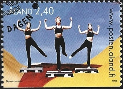 Åland 1994 ÅV 6 Nuoriso EP leima  LaPe 139