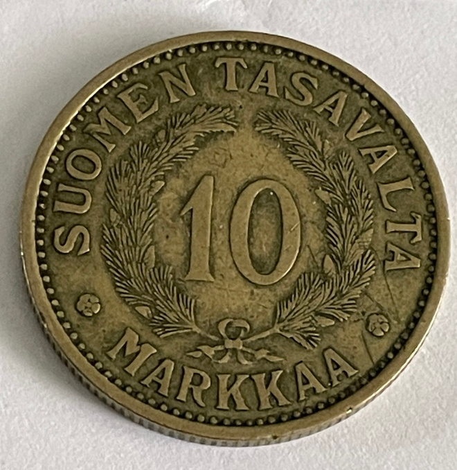 10 markkaa 1932