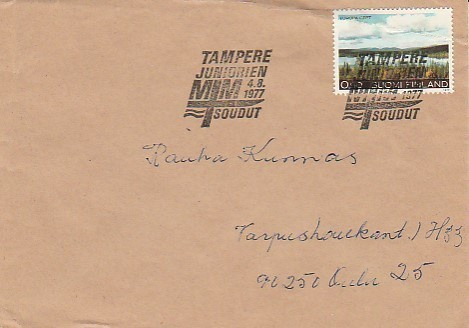 ERIKOISLEIMA , Juniorien  MM soudut, Tampere 4.8.1977