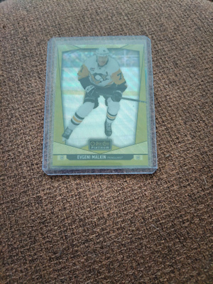 Evgeni Malkin 24-25 OPC platinum neon yellow surge #187