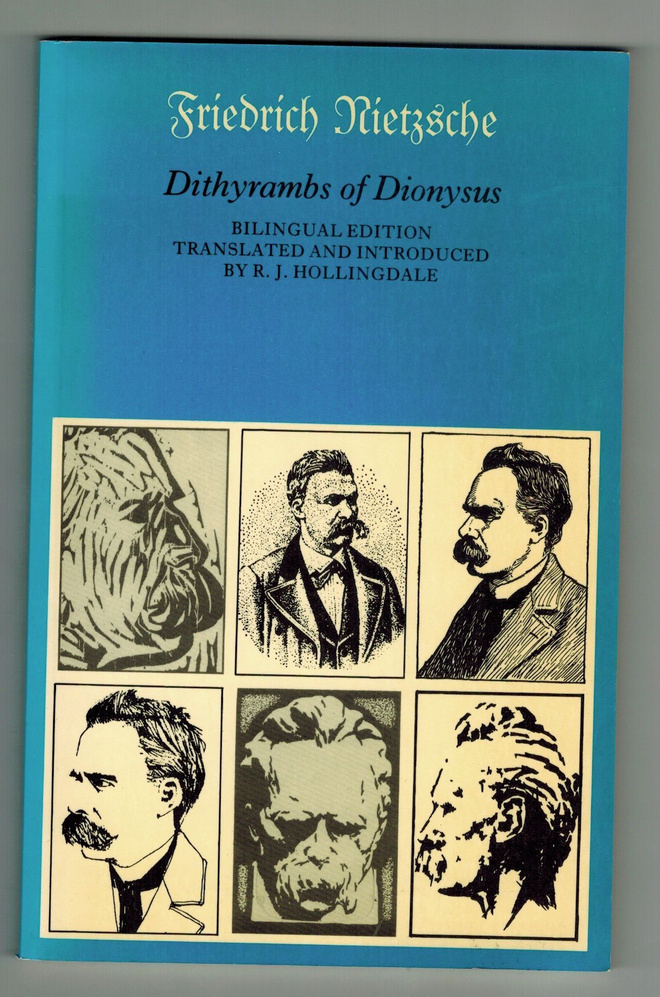 Nietzsche: Dithyrambs of Dionysus (saksa-englanti)