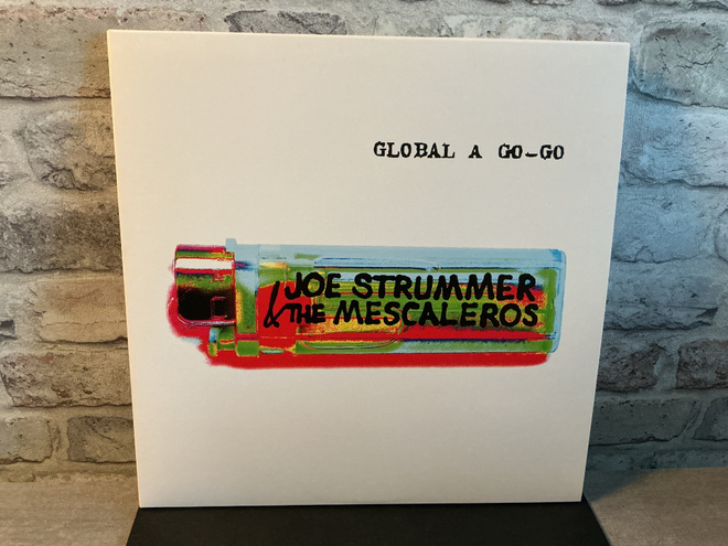 JOE STRUMMER & THE MESCALEROS: Global A Go - Go 2- Lp levy