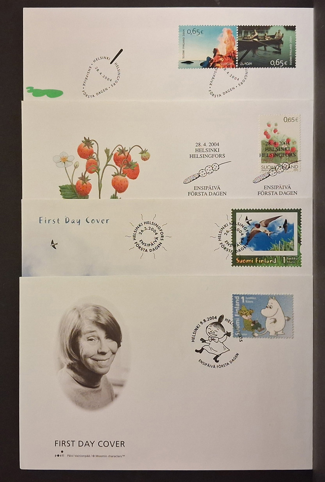 FDC 3 - 2004 4 kpl