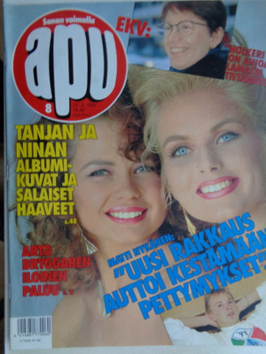 Apu lehti Nro 8/1991 (27.1)