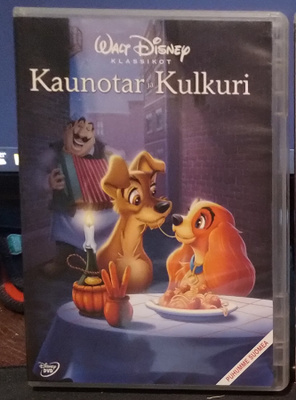 Kaunotar ja Kulkuri - Walt Disney - DVD