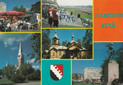 KIRKKOKORTTI - JOENSUUN ORTODOKSINEN KIRKKO - 1