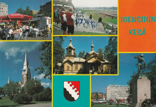 KIRKKOKORTTI - JOENSUUN ORTODOKSINEN KIRKKO - 1