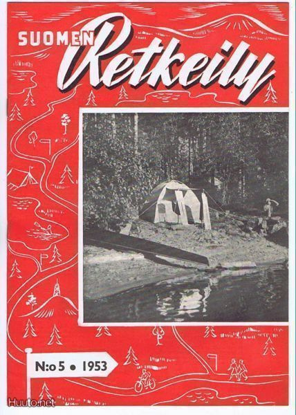 Suomen Retkeily lehti 5,7/1953