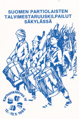 Partio, Säkylä, Karhunkierros IV 1988 b430