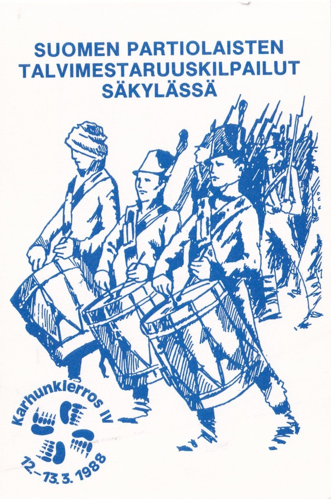 Partio, Säkylä, Karhunkierros IV 1988  b430