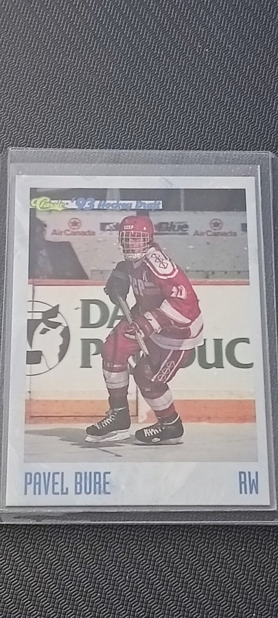 1993-94 Classic Hockey Draft Card Numbered /15000 Pavel Bure