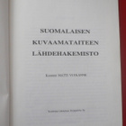 Matti Vuolanne : Suomalaisen kuvaamataiteen lähdehakemisto - pikkukuva 1