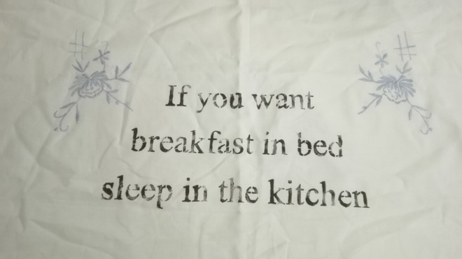 IF YOU WANT BREAKFAST IN BED...TYYNYLIINA