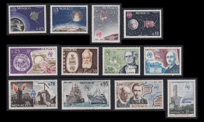 Monaco 798-809 ** Kansainvälisen televiestintäliitto 100v