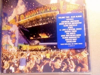 WOODSTOCK  99  ::  CD   Volum Two  ..  Blue Album  ..  2000
