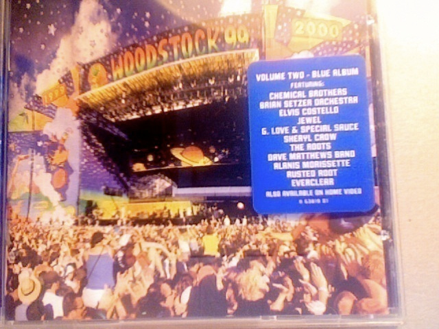 WOODSTOCK  99  ::  CD   Volum Two  ..  Blue Album  ..  2000