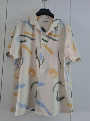 Dressman pellavasekoite paita M