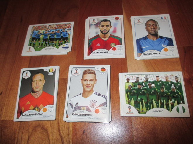 PANINI MM 2018 -tarrat 0,15 € /kpl