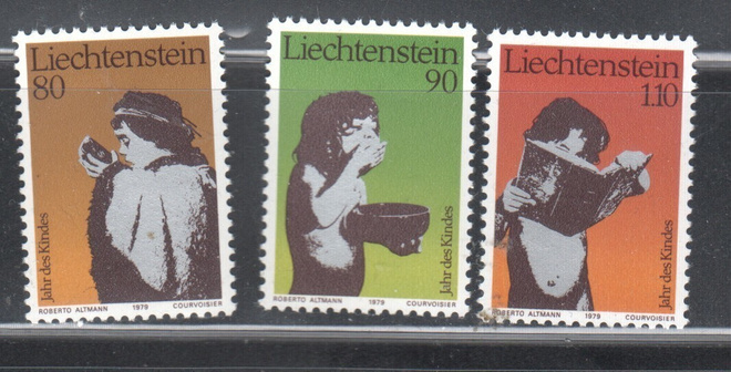 Liechstenstein 1979 Lastenvuosi