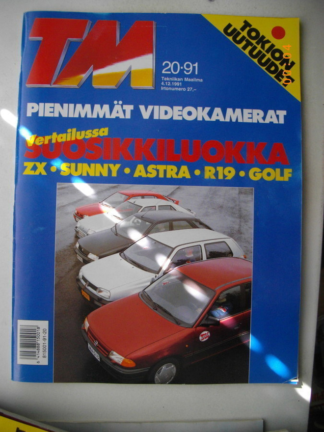 Tekniikan Maailma Nro 20/1991 (30.7)