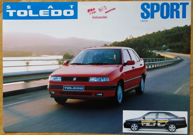 1993 SEAT Toledo Sport esite - KUIN UUSI - suomalainen