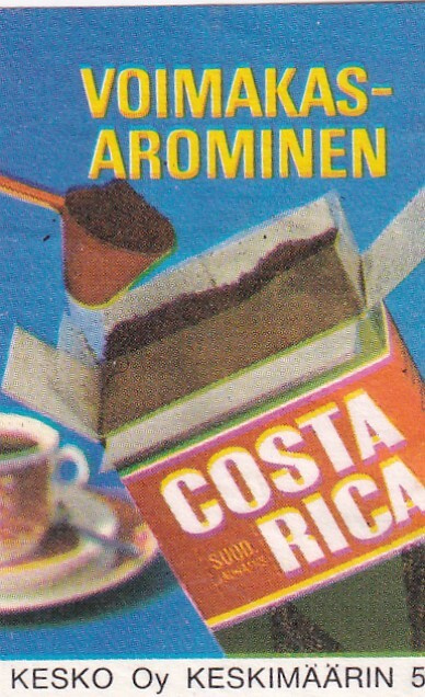 Costa Rica. voimakasarominen ,  s63