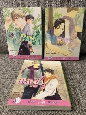 RIN! (0SAT 1 - 3) YAOI MANGA ENGL.