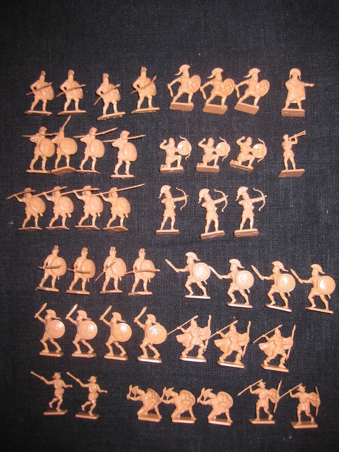 Historiallinen muovisotilas-sarja