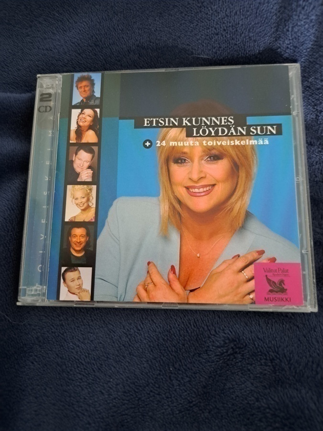 Etsin kunnes löydän sun + 24 muuta toiveiskelmää cd