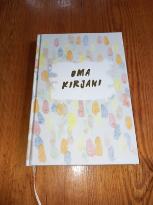 Oma kirjani – täytettävä kirja