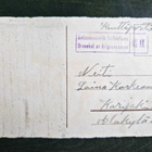 Pikkutyttö ja pikkupoika vintage postikortti 1930-40 luvulta - pikkukuva 2