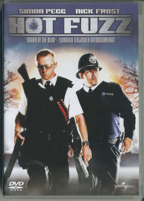 HOT FUZZ - Suomalainen DVD 2007 – Edgar Wright, Simon Pegg