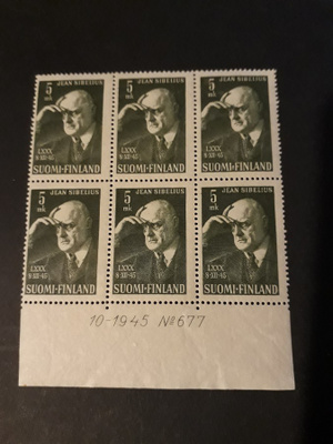 1945 Sibelius nro-6:lo ++ ala