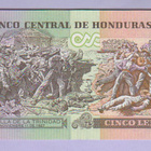 Honduras 5 Lempiras v.2024 UNC P-98 - pikkukuva 2