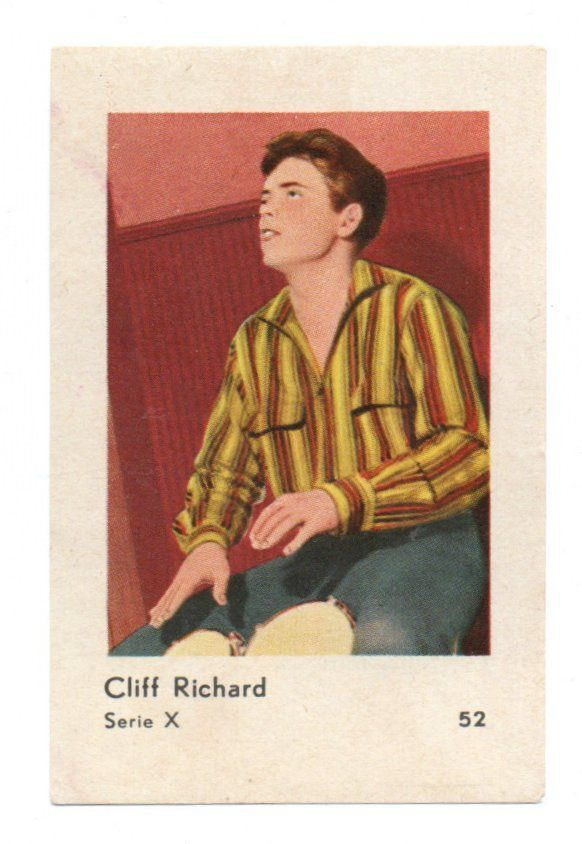 Purkkakuva Hellas Serie X n:o 52 CLIFF RICHARD