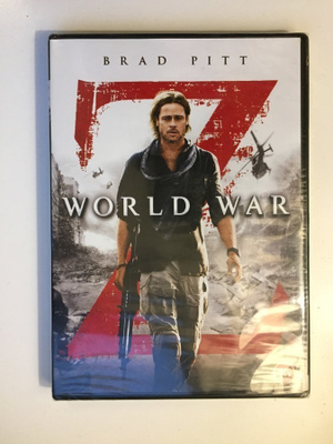 World War Z (DVD) Brad Pitt ja Matthew Fox (2013) UUSI!