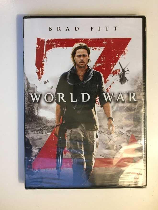 World War Z (DVD) Brad Pitt ja Matthew Fox (2013) UUSI!