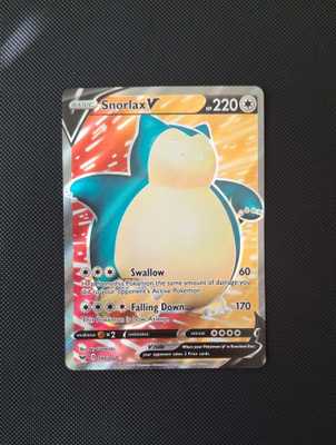 Snorlax V 197/202 - Sword & Shield