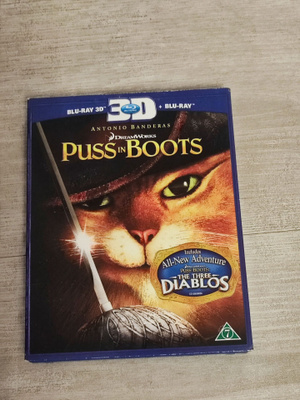 Saapasjalkakissa Puss in Boots BLU-RAY 3D