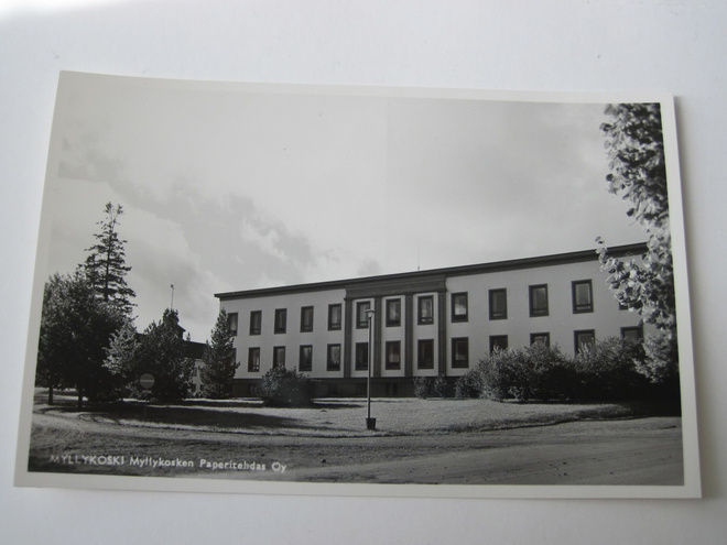 Postikortti Myllykoski Kouvola 1950-l  Alkup.Mallikappale
