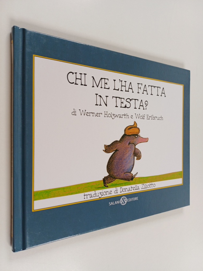 Wolf Erlbruch ym. : Chi me l'ha fatta in testa?