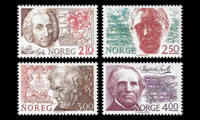 Norja 954-7 ** Kuuluisia henkilöitä (1986)