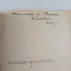 Martti Hertz : Nuorten metsäkirja (tekijän omiste) - pikkukuva 3