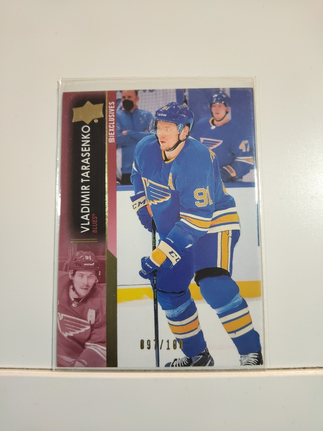 2021-22 Upper Deck Exclusives #158 Vladimir Tarasenko 97/100