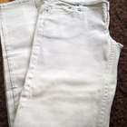 Valkoiset H&M Fit Sqin Jeans / Farkut - koko 30" - pikkukuva 4